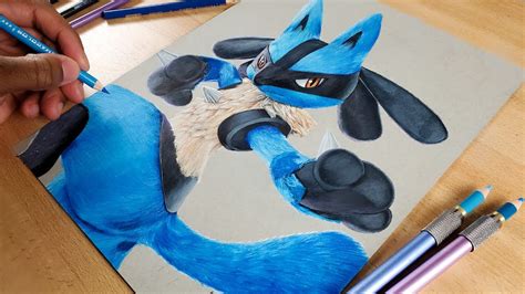 realistic lucario|Drawing Lucario .
